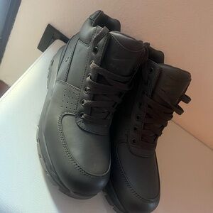 Nike Men's Charcoal High-Top Boots